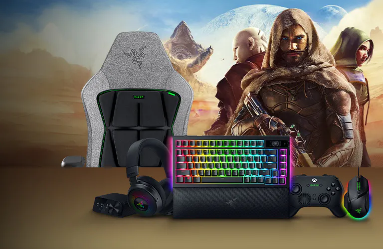 Razer anuncia a integração das tecnologias Sensa HD Haptics e Chroma RGB ao jogo Dune: Awakening