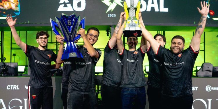 FaZe Clan vence FURIA em final acirradíssima e é a primeira campeaã da South America League de Rainbow Six Siege X