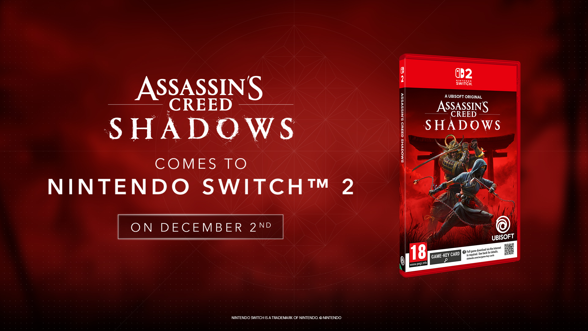 Assassin’s Creed Shadows chega para o Nintendo Switch 2